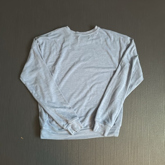 Spiritual Gangster “Namastay in the Shade” Pullover, cornflower blue, Medium - Picture 4 of 4